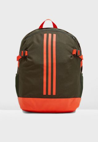 Рюкзак Adidas Bp Power Iv M, DZ9430, хаки, оранжевый