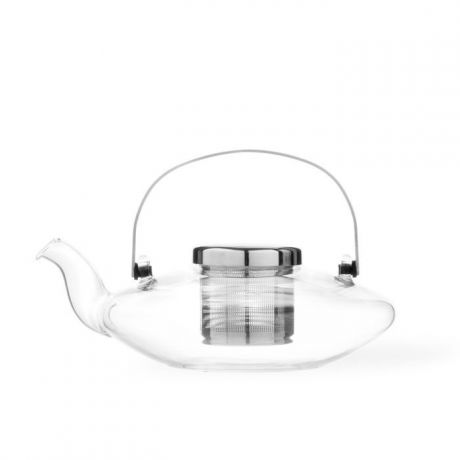 Чайник заварочный с ситечком Viva scandinavia Infusion, V70500, прозрачный, 0,58л