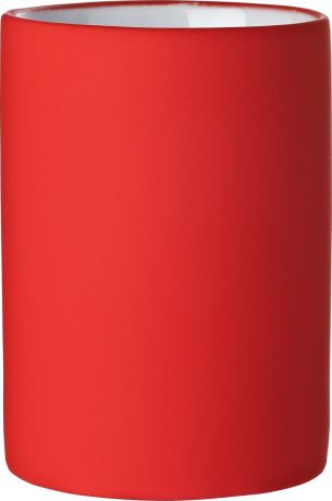 Стакан для ванной комнаты Ridder "Elegance", цвет: красный