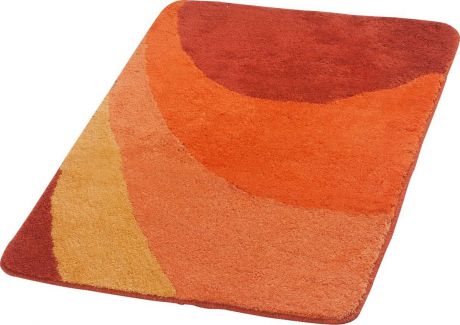 Коврик для ванной Ridder "Tokio", цвет: оранжевый, 60 х 90 см