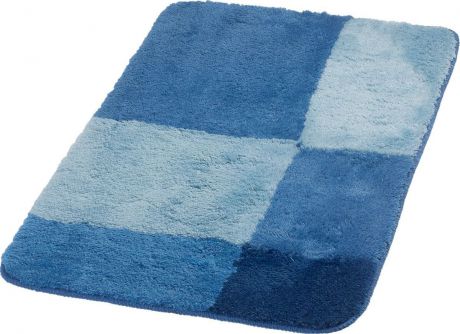 Коврик для ванной Ridder "Pisa", цвет: синий, голубой, 70 х 120 см