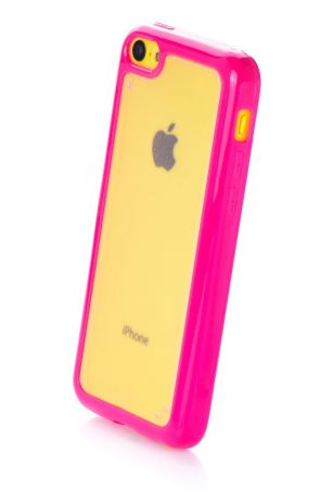 Чехол для сотового телефона iNeez Lims 470005 для Apple iPhone 5C, темно-розовый