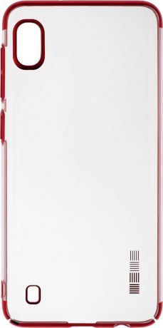 Чехол-накладка Interstep Decor для Samsung Galaxy A10, красный
