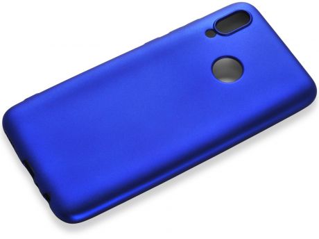 Чехол для сотового телефона Gurdini Soft touch силикон blue для Huawei P Smart 2019, синий