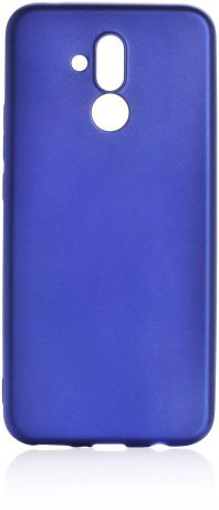 Чехол для сотового телефона Gurdini Soft touch силикон blue для Huawei Mate 20 Lite, синий
