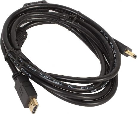 Кабель Telecom HDMI-19M - HDMI-19M ver 2.0+3D/Ethernet, TCG200F-2M, 2 м