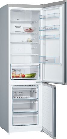 Холодильник Bosch KGN39VI21R, серебристый