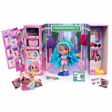 Кукла Just Play Toys Мини-кукла Hairdorables Коллекционная (2 серия)