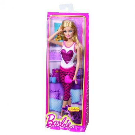 Кукла Mattel Барби Barbie Мода Пижамная вечеринка