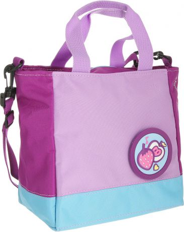 Школьная сумка Tiger Family Фрукты, TGLB-005, фиолетовый, сиреневый, голубой