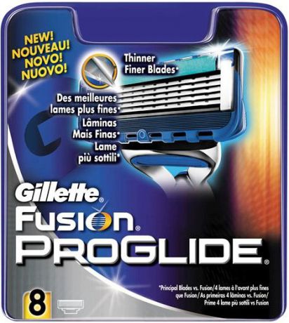 Сменные кассеты для бритв Gillette Сменные кассеты Fusion ProGlide 8 шт