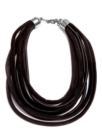 Колье/ожерелье бижутерное Kameo-bis KOL901030, NC901030, черный, серый
