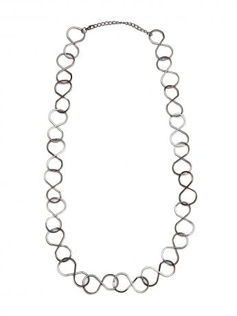 Колье/ожерелье бижутерное Evoize Mélair KOL903003, серый