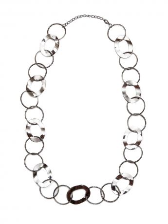 Колье/ожерелье бижутерное Evoize Mélair KOL903012, серый