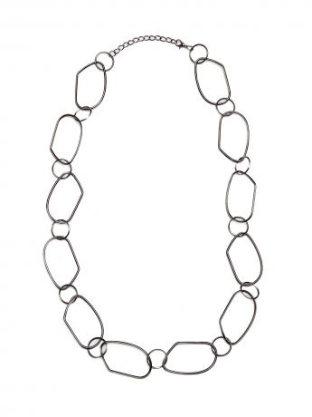 Колье/ожерелье бижутерное Evoize Mélair KOL903018, серый