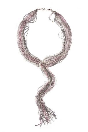 Колье/ожерелье бижутерное Bottega Murano 02010418 20, Муранское стекло, розовый