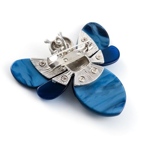 Колье/ожерелье бижутерное Selena 10117631, Гипоаллергенный пластик, синий