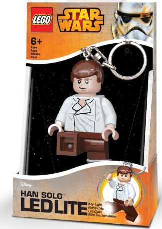 LEGO Брелок-фонарик для ключей Star Wars Хан Соло