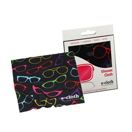 Салфетка для очков "E-cloth", цвет в ассортименте, 19 х 19 см