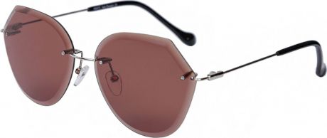 Очки солнцезащитные женские Fabretti, E294951-2, серебристый