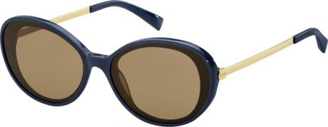 Очки солнцезащитные женские Max & Co, MAC-201293PJP6370, коричневый, синий