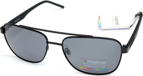 Очки солнцезащитные мужские Polaroid, PLD-20014880760M9, серый, черный
