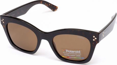 Очки солнцезащитные женские Polaroid, PLD-233648V0851IG, коричневый
