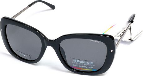 Очки солнцезащитные женские Polaroid, PLD-233653CVS53Y2, серый, черный