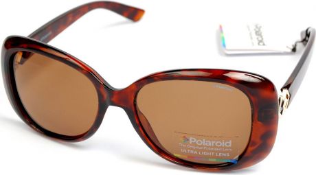 Очки солнцезащитные женские Polaroid, PLD-20016708655SP, коричневый