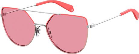 Очки солнцезащитные женские Polaroid, PLD-20135035J580F, розовый, розовый