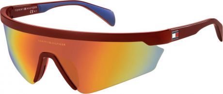 Очки солнцезащитные Tommy Hilfiger, THF-202466C9A99UW, оранжевый, красный