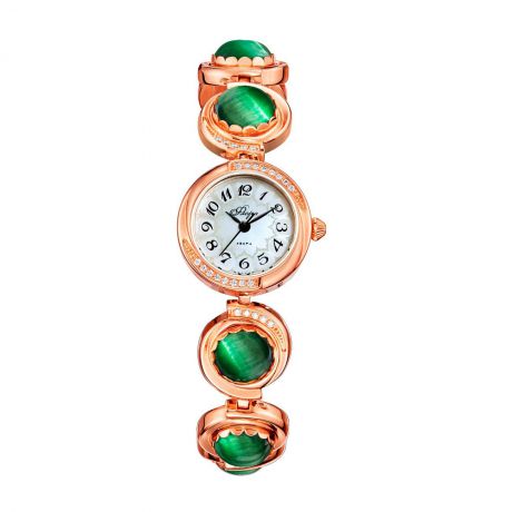 Часы Mikhail Moskvin Flora 1138В6В1 Кош.глаз зеленый