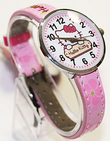 Часы наручные аналоговые Hello Kitty, цвет: розовый. 41215