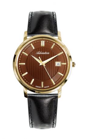 Часы Adriatica A1277.121GQ, коричневый