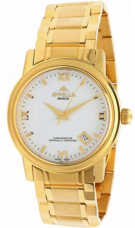 Часы Appella AM-1011A-1001, золотой