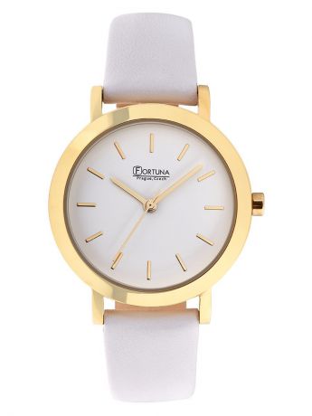 Часы Fortuna FL035-01-12, белый, золотой