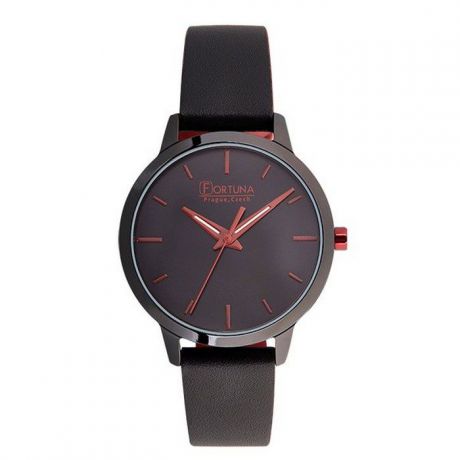 Часы Fortuna FL031-502-12, черный, красный
