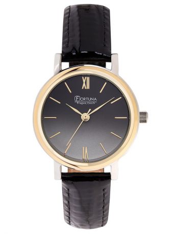 Часы Fortuna FL021-410-124, серебристый, черный
