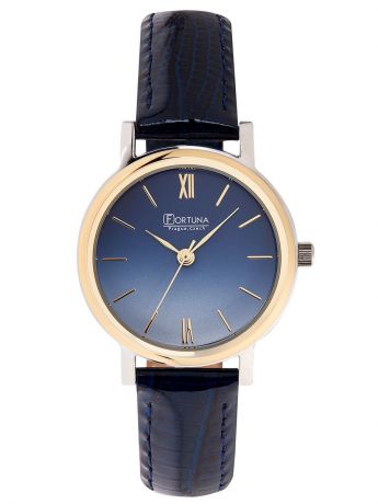 Часы Fortuna FL021-44-144, серебристый, синий
