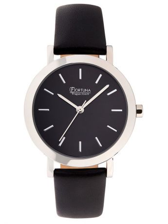 Часы Fortuna FL035-02-11, серебристый, черный