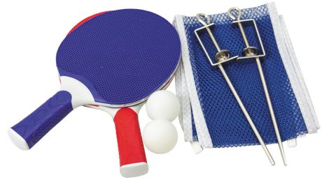 Набор для настольного тенниса Atemi 2 ракетки+3 мяча+сетка, ATR-100, пластик