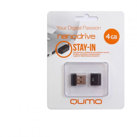 QUMO Nano 4GB, Black