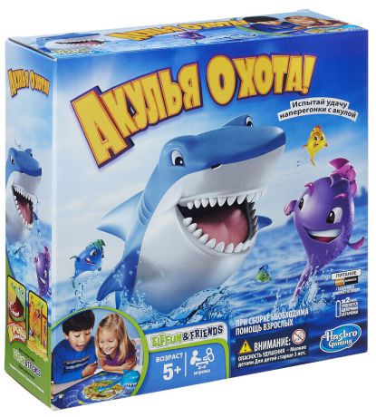 Hasbro Games Настольная игра "Акулья охота"