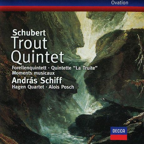 Андрас Шифф,"Hagen Quartett" Andras Schiff. Schubert. Trout Quintet / Moments Musicaux