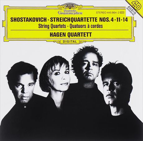 "Hagen Quartett" Hagen Quartett. Shostakovich. String Quartets No.4 / 11 / 14