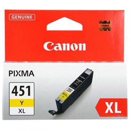 Canon CLI-451 Y XL картридж для струйных принтеров