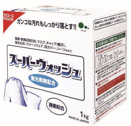 Стиральный порошок для белого белья Mitsuei "Super Wash", 1 кг