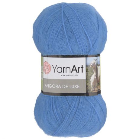 Пряжа для вязания YarnArt "Angora De Luxe", цвет: ярко-голубой (600), 520 м, 100 г, 5 шт