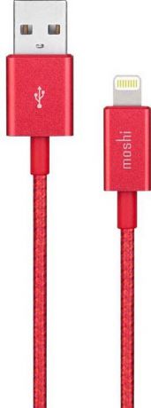 Кабель Moshi Integra Lightning на USB-A, 1.2 м, красный