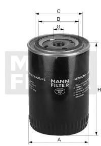 Масляный фильтр Mann-Filter W8013